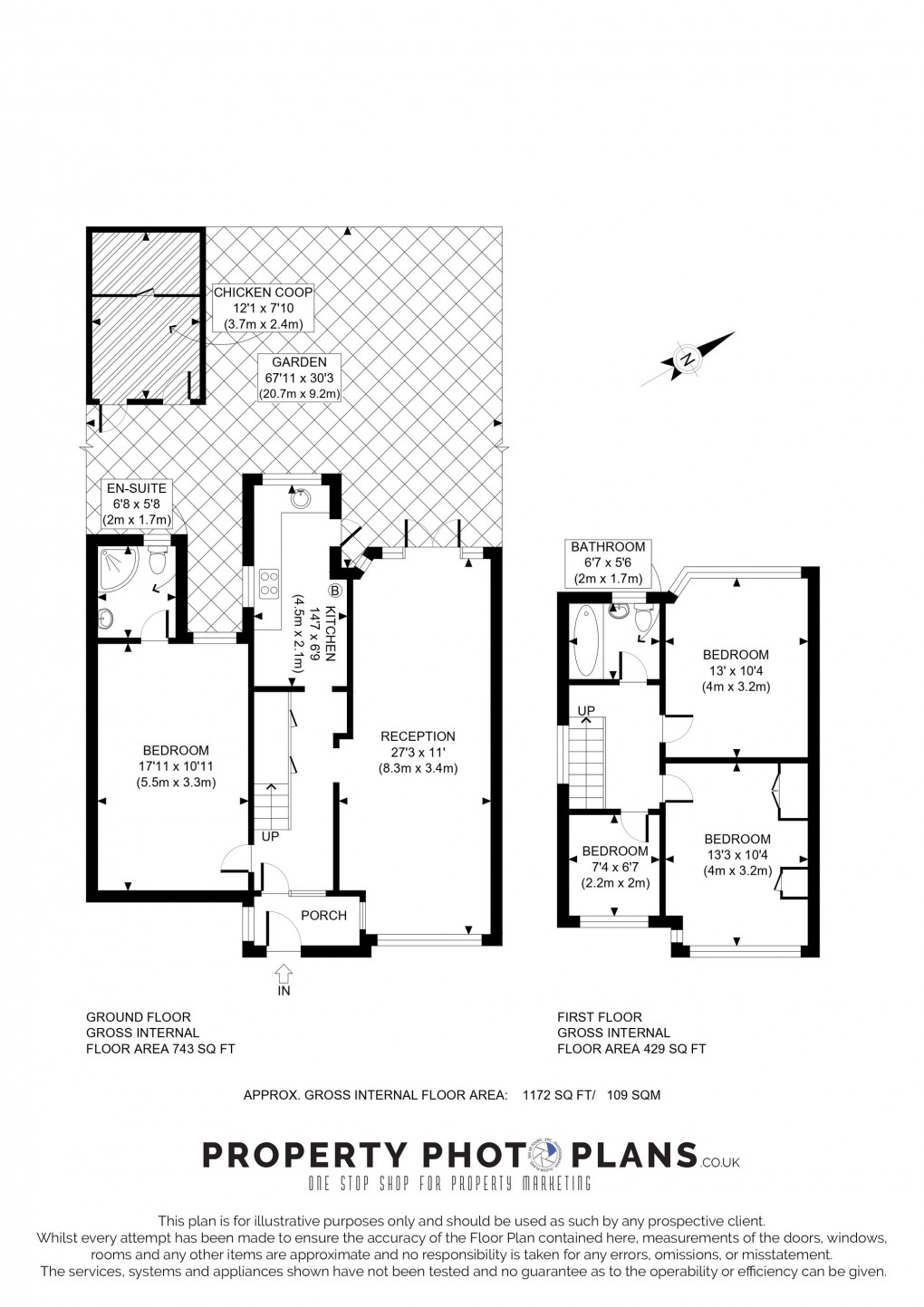 Floorplan for Lee Road, Perivale, UB6