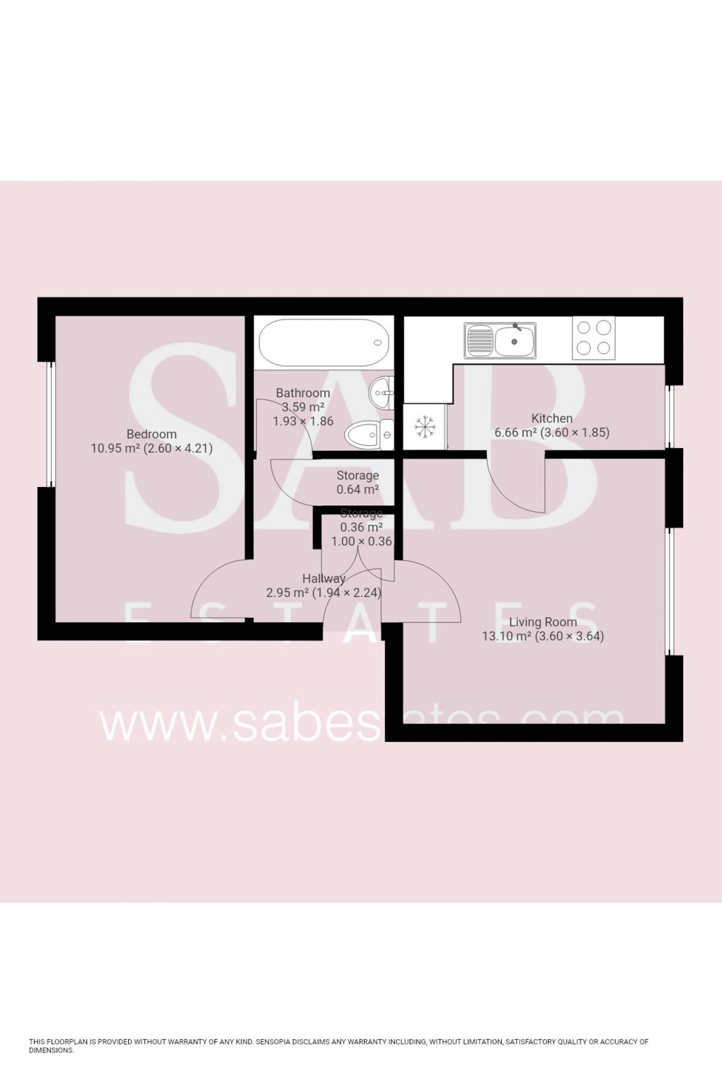 Floorplan for Alliance Close, Wembley, HA0