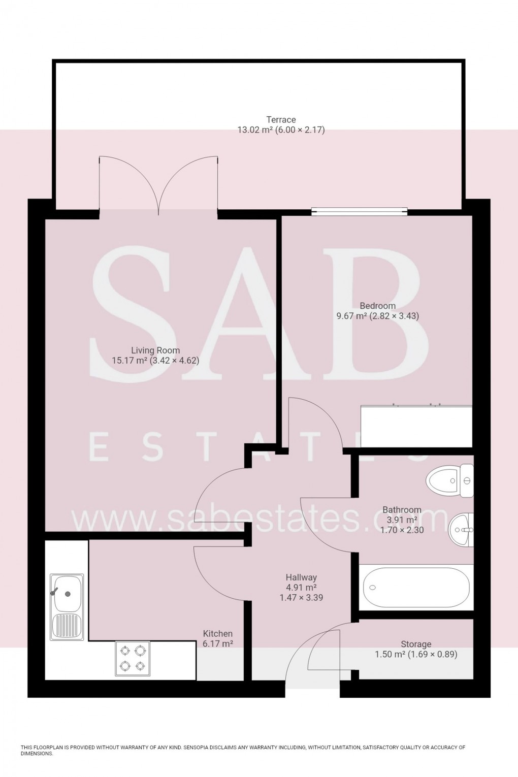 Floorplan for Waxlow Way, Welford House Waxlow Way, UB5