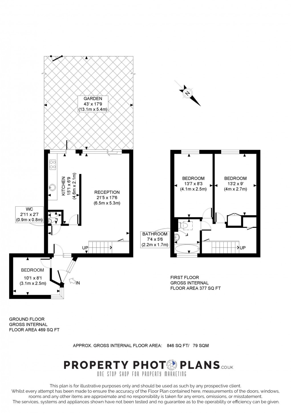 Floorplan for Friendship Walk, Northolt, UB5