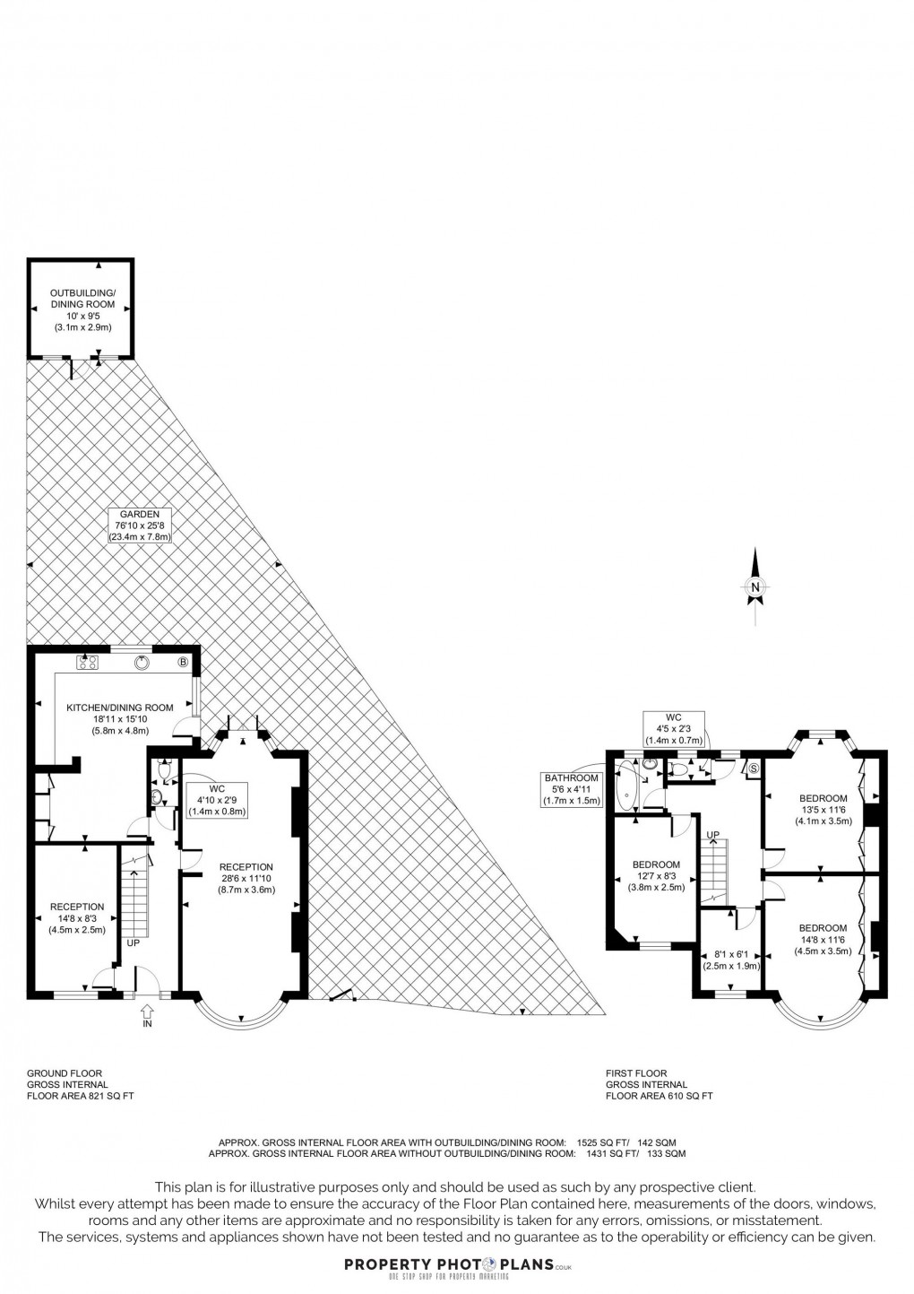 Floorplan for Greenway Gardens, Greenford, UB6
