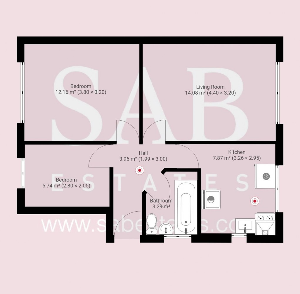 Floorplan for Oldfield Lane South, Greenford, UB6