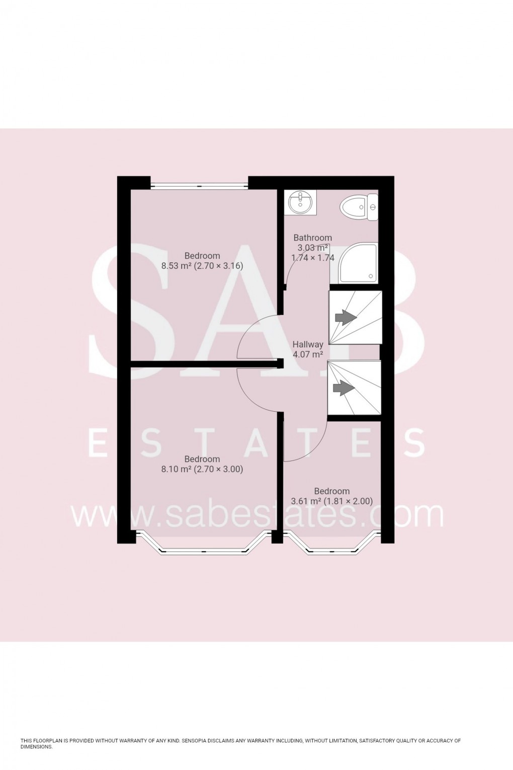 Floorplan for Laburnum Grove, Southall, UB1