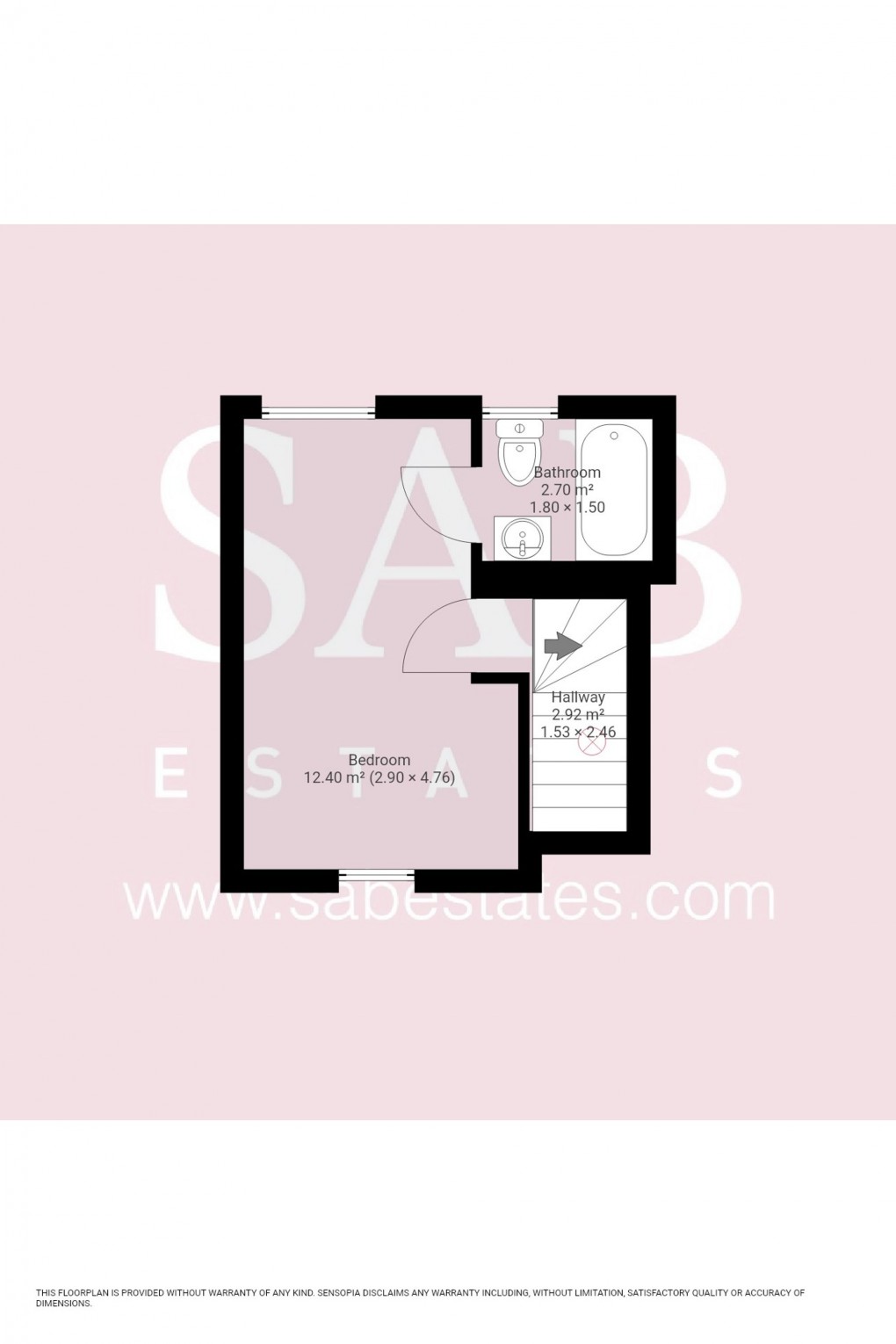 Floorplan for Laburnum Grove, Southall, UB1