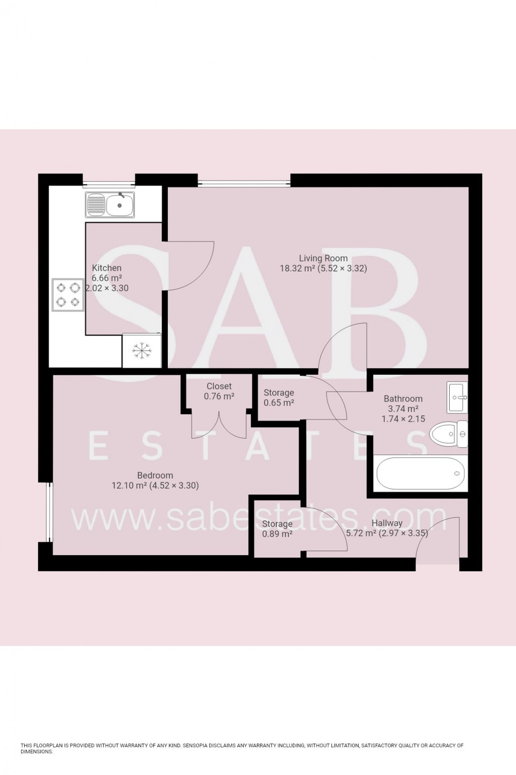 Floorplan for Broadmead Road, Dorset Court, UB5