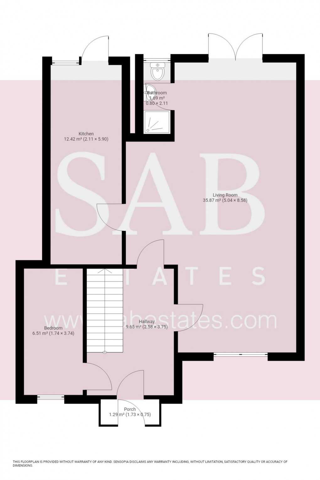Floorplan for Vanbrough Crescent, Northolt, UB5