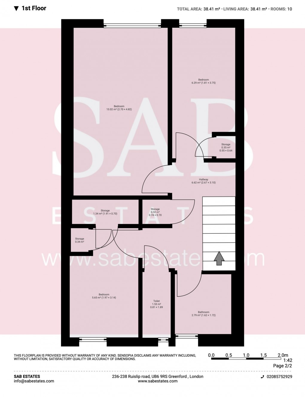 Floorplan for Union Road, Northolt, UB5