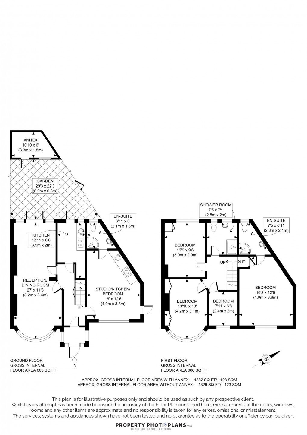 Floorplan for Crawford Gardens, Northolt, UB5
