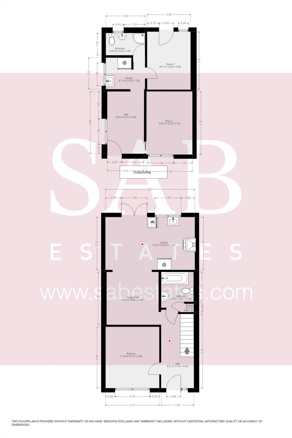 Floorplan for Allenby Road, Southall, UB1