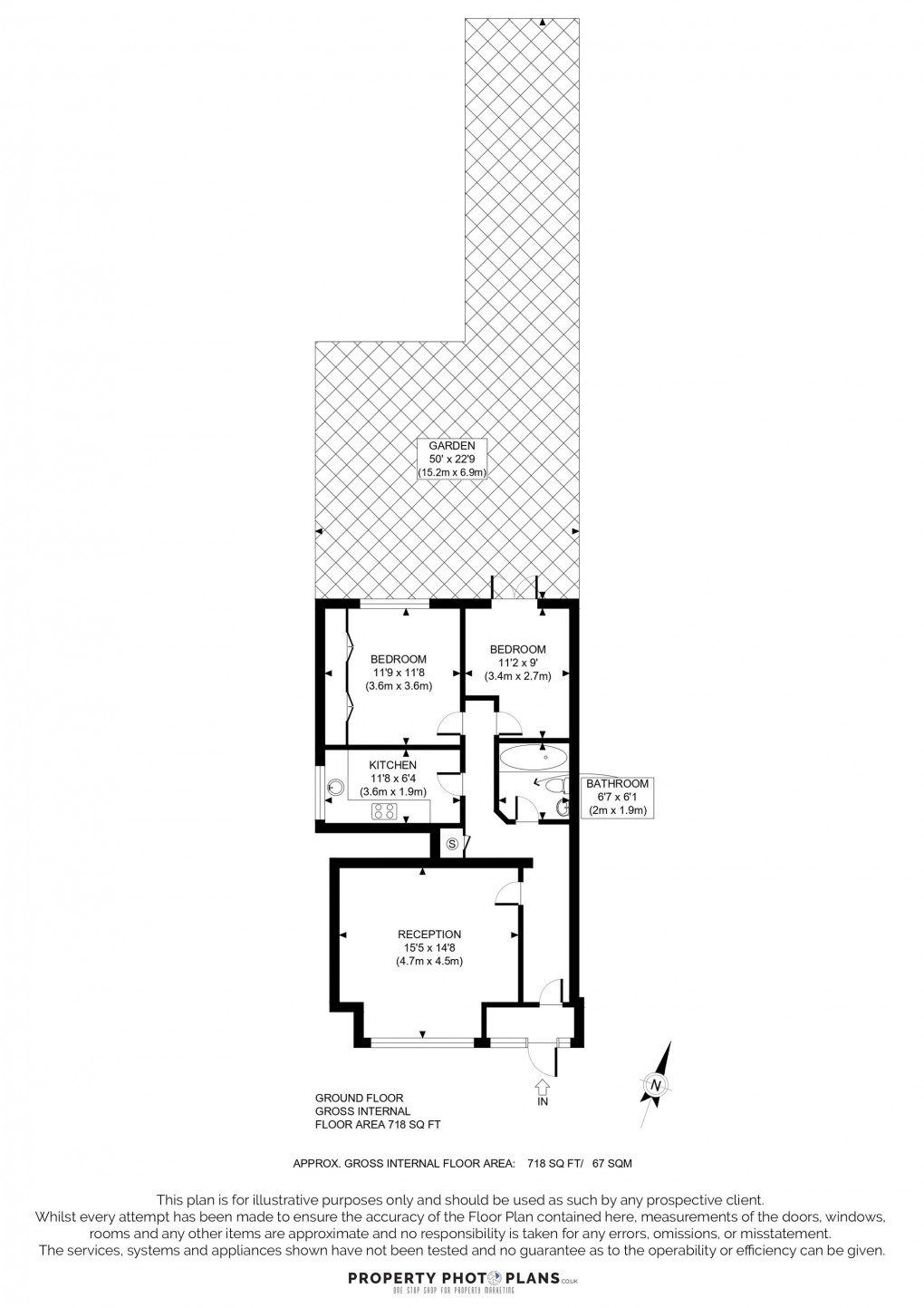Floorplan for Robin Hood Way, Greenford, UB6