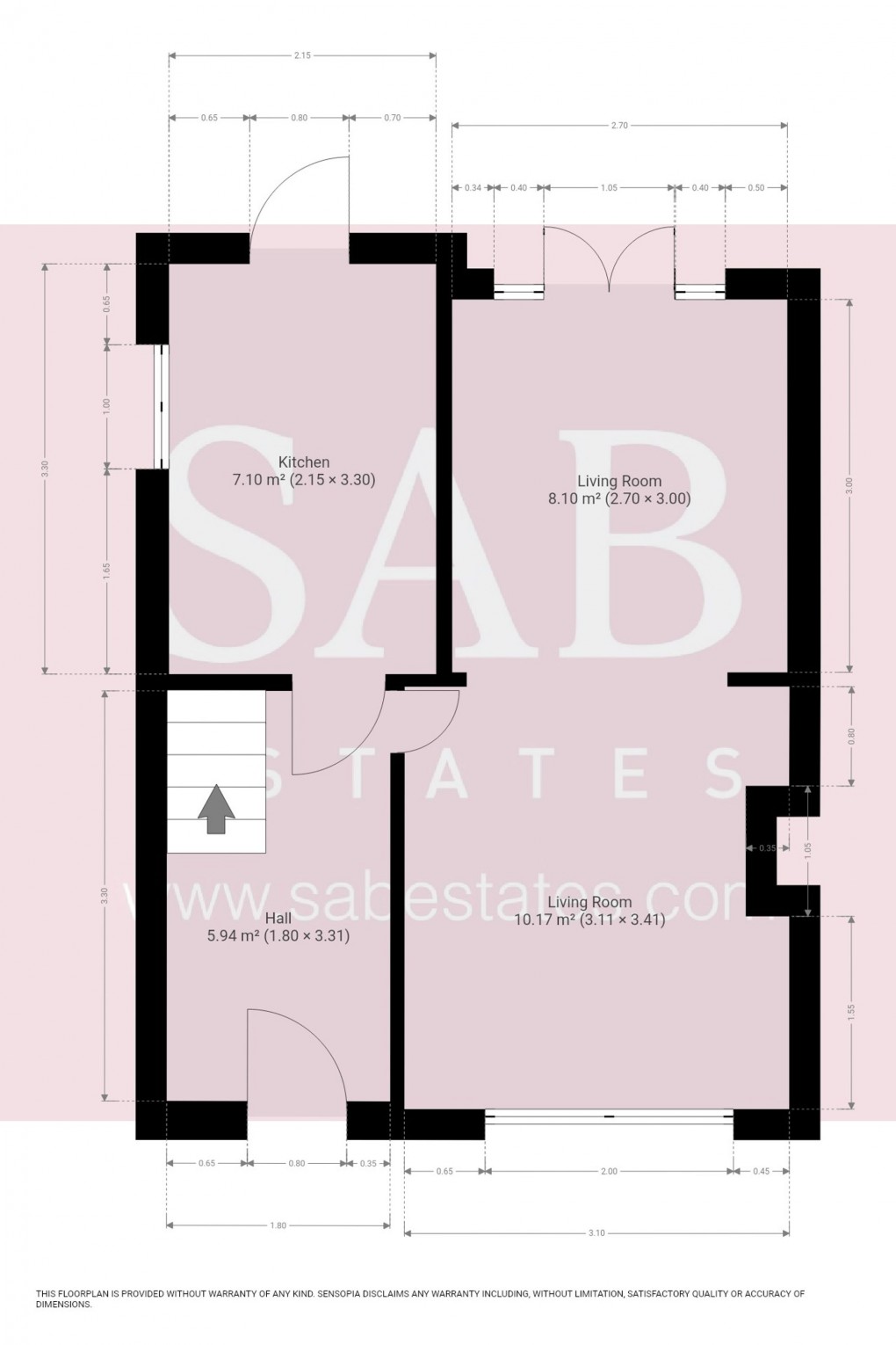 Floorplan for Ferrymead Avenue, Greenford, UB6