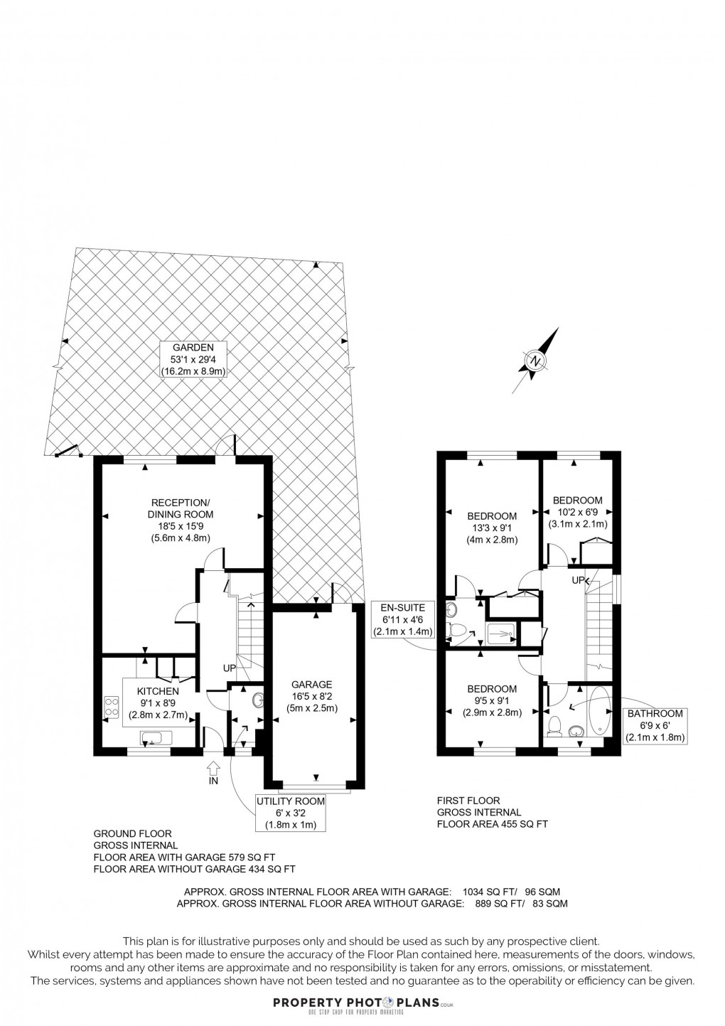 Floorplan for Chirk Close, Hayes, UB4