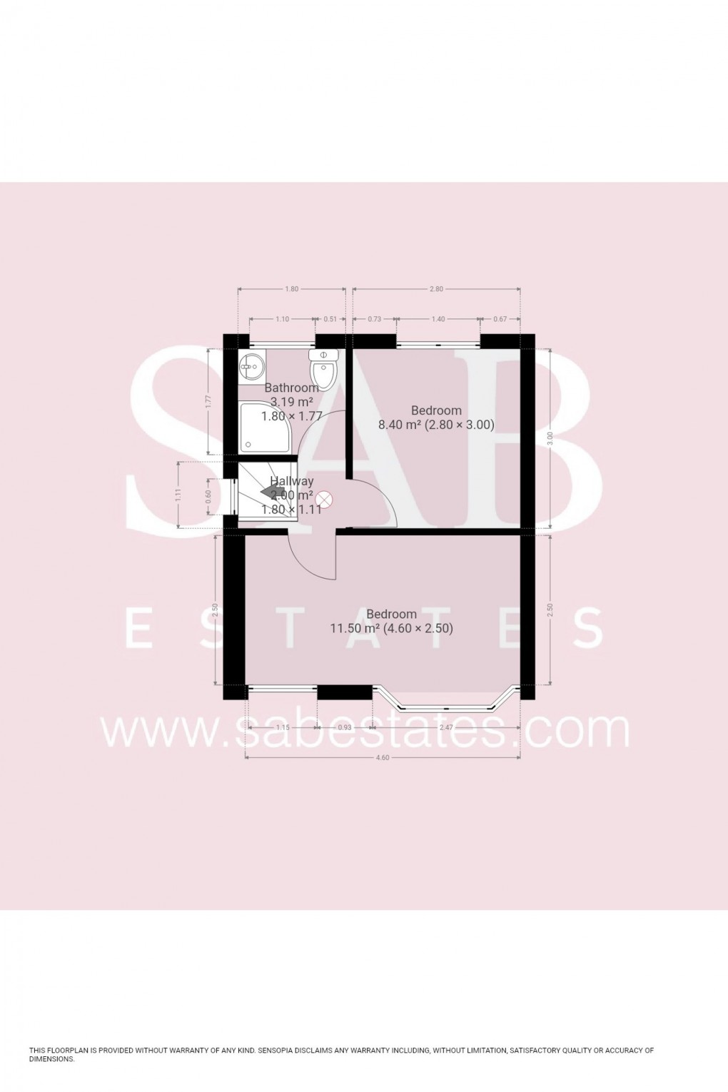 Floorplan for Cressage Close, Southall, UB1