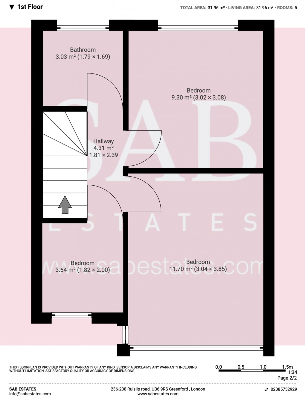 Floorplan for Lonsdale Road, Southall, UB2