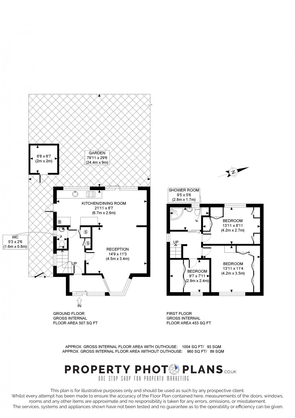 Floorplan for Home Close, Northolt, UB5