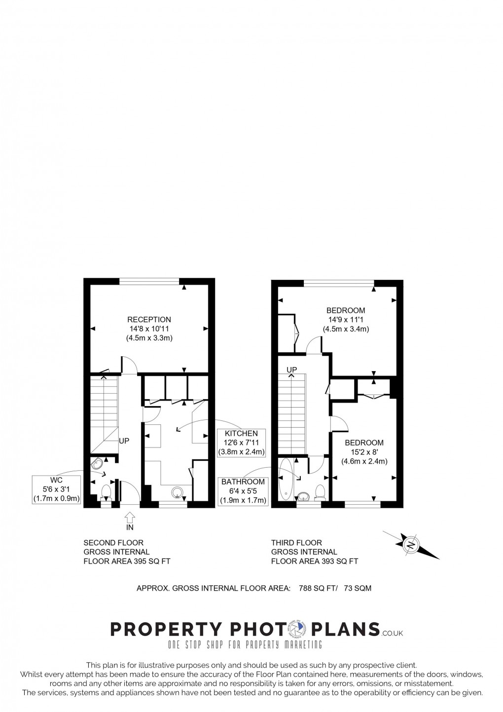 Floorplan for Swan Road, Southall, UB1