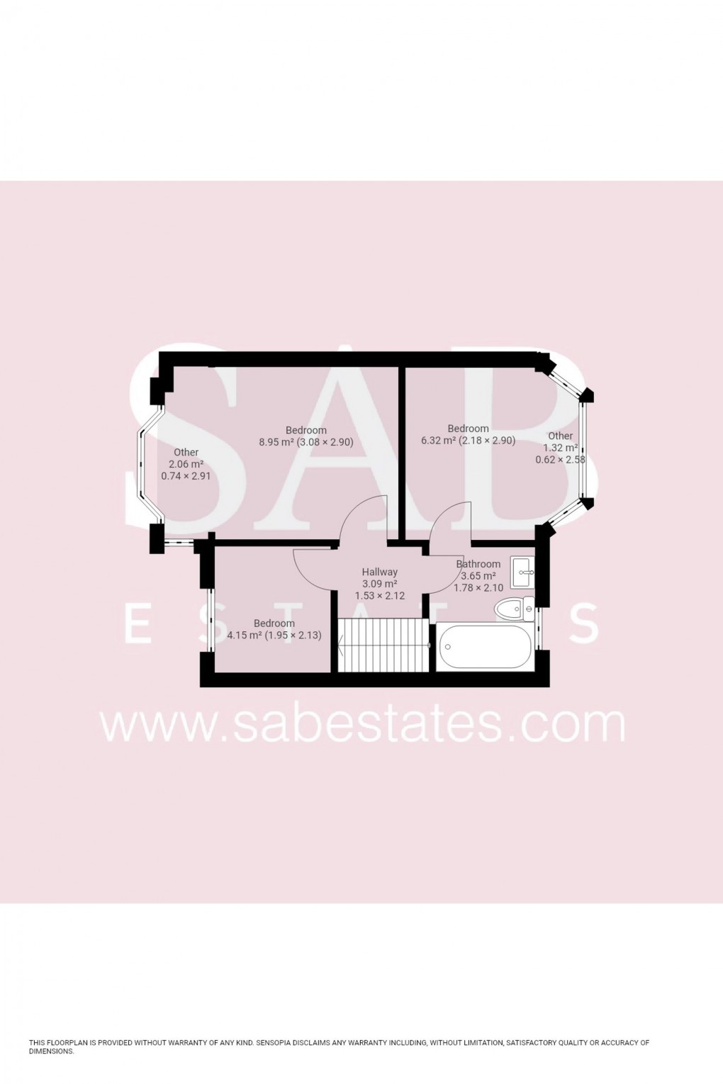 Floorplan for Glamis Crescent, Hayes, UB3