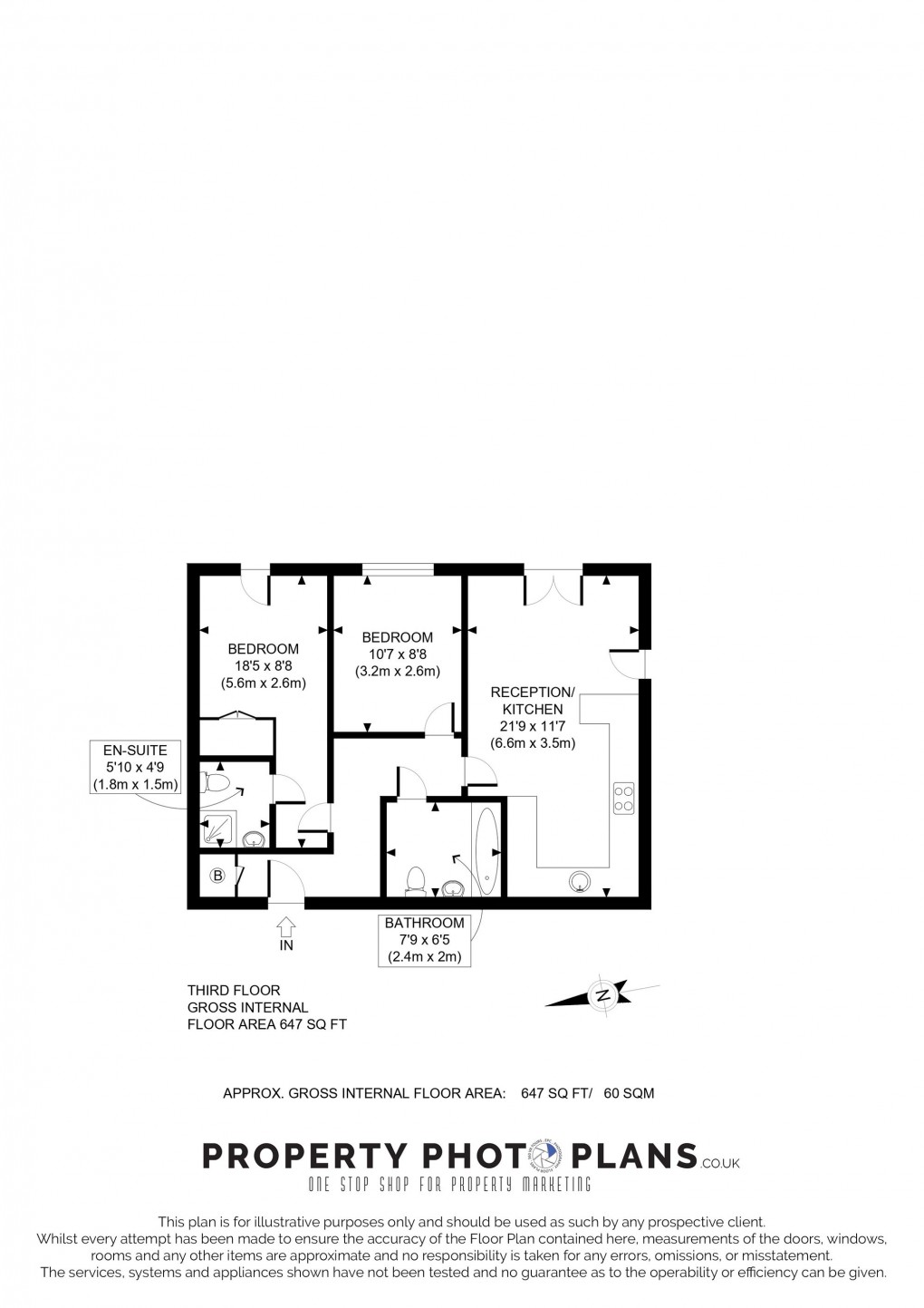 Floorplan for Taywood Road, Brecon House Taywood Road, UB5