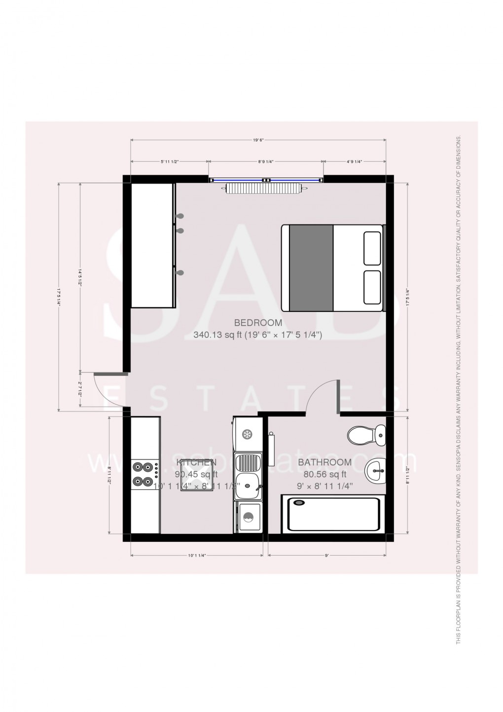 Floorplan for Long Lane, Hillingdon, UB10