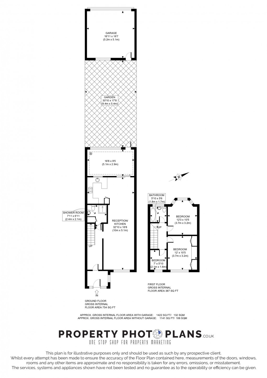 Floorplan for Allenby Road, Southall, UB1