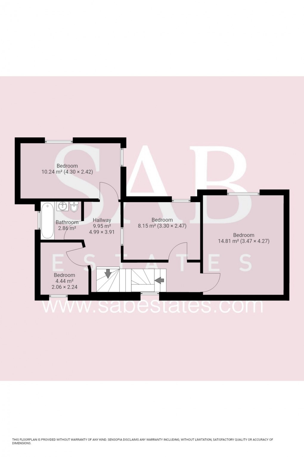Floorplan for Allenby Road, Southall, UB1