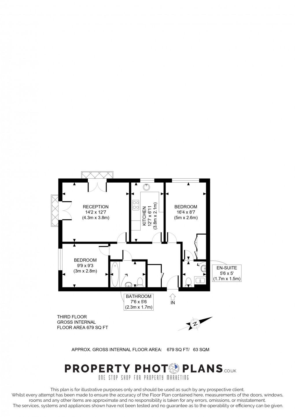 Floorplan for Waxlow Way, Ashby House Waxlow Way, UB5