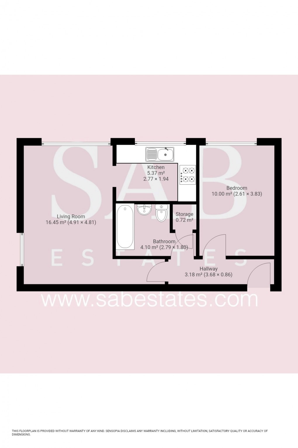 Floorplan for Hazelmere Road, Northolt, UB5